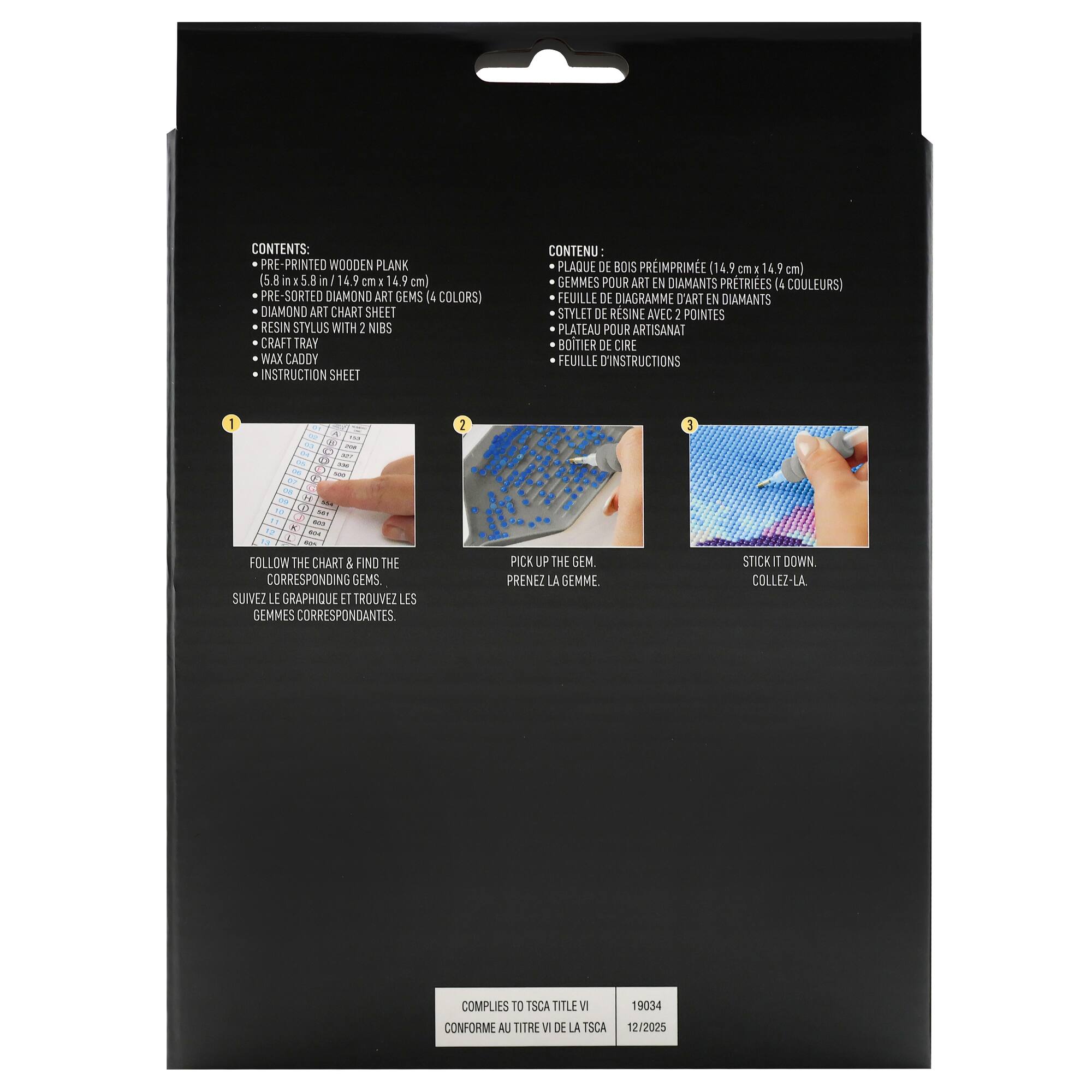 5.75" Lemon Tile Diamond Art Kit by Make Market®